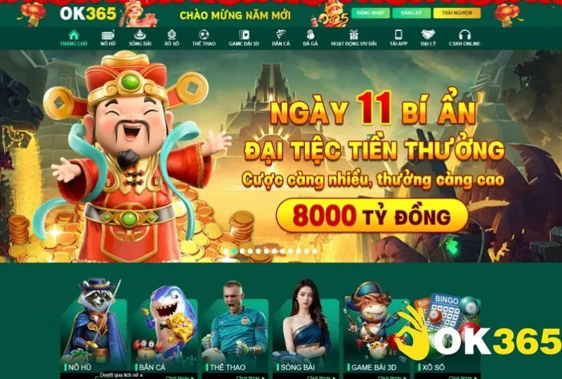 Ok365 là một trong các sân cược giải trí online đáng tin cậy